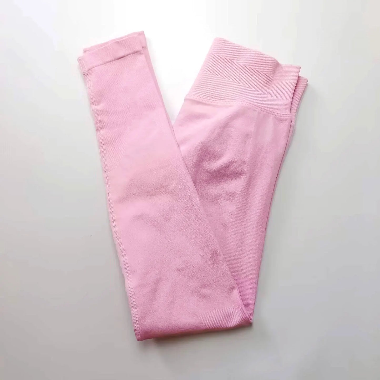 NCLAGEN Impact Leggings Damen Nahtlose Sport Yoga Hosen Niedrig Gerippter Bund Fitnessstudio Kleidung Fitness Workout Leggings Scrunch Butt Strumpfhose