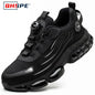 Men's Rotating Safety Work Shoes Anti-Smash Sport