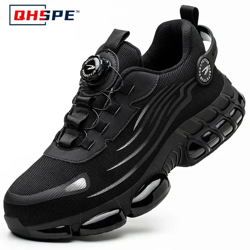 Men's Rotating Safety Work Shoes Anti-Smash Sport