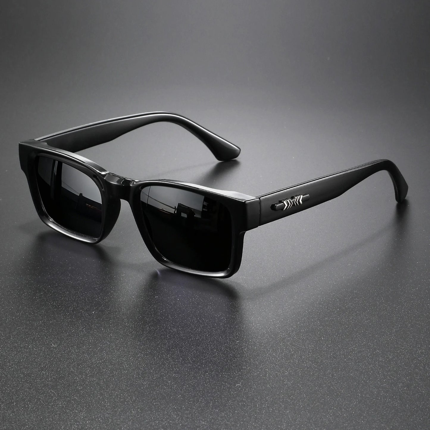 Sunglasses - Square Protective Frame, UV400 Unisex Outdoor Casual