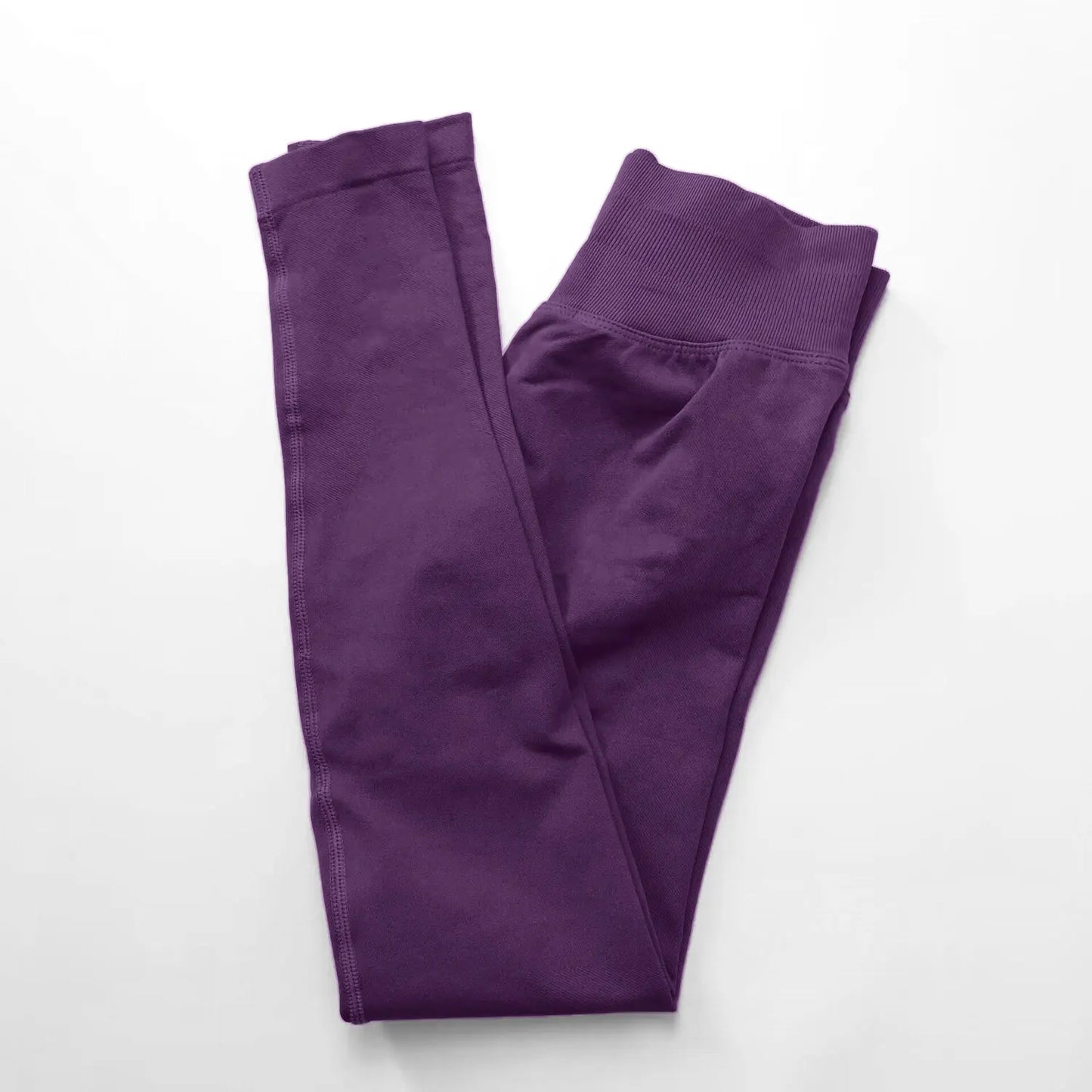 NCLAGEN Impact Leggings Damen Nahtlose Sport Yoga Hosen Niedrig Gerippter Bund Fitnessstudio Kleidung Fitness Workout Leggings Scrunch Butt Strumpfhose