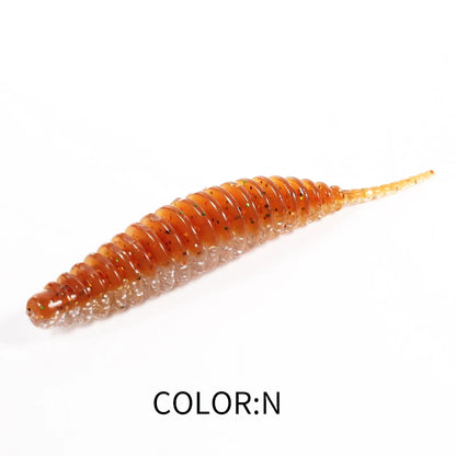2021 Supercontinent worm bait soft bait Tanta 49mm 65mm fishing lures Pesca carp fishing bass lure Isca artificial PVA
