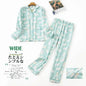 Women's Pajamas Plus Size S-XXXL Clothes Ladies Flannel Cotton Home Wear Suit Autumn Winter Pajamas Plaid Print Sleep Tops