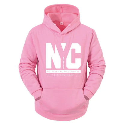 New Autumn And Winter Men's Casual Fashionable Comfortable Letter Printed Long Sleeved Hooded Versatile Sportswear Pullover