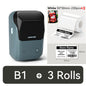 NIIMBOT B1 Portable Thermal Printer With Tapes 2 Inch Adhesive Label Printer Mini Bluetooth Sticker Maker Support Smartphones PC