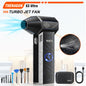 Updated X3Ultra Turbo Fan Jet,Mini Handheld 180000RPM Powerful Compressed air Duster for Car Dryer/PC/Home Cleaning-THERAGUN
