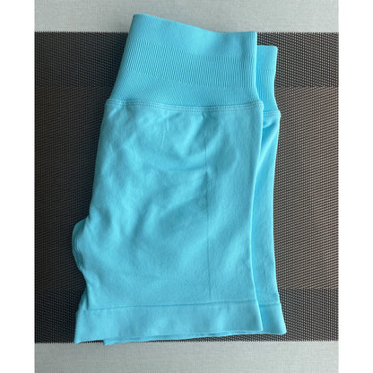 Women's Shark Bite Yoga Shorts | Gym Running Cycling Bike Leggings