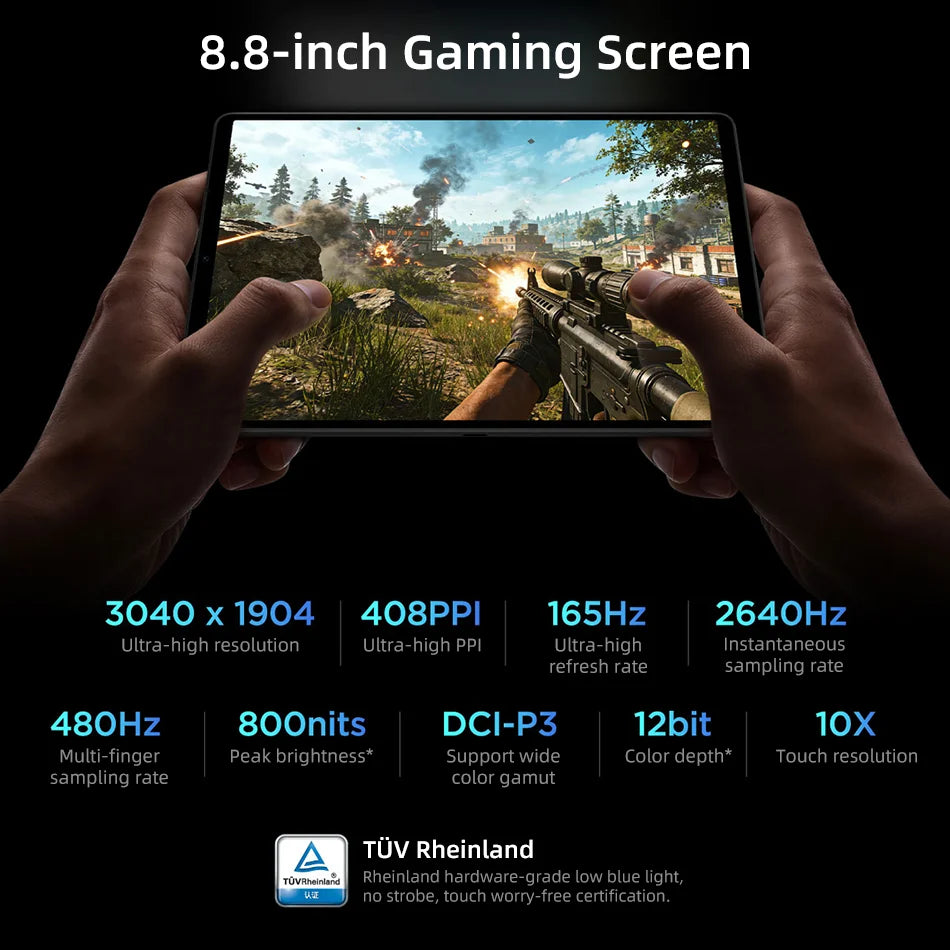 New Lenovo Legion Y700 5th Gen 8.8'' 165Hz 12GB 256GB Snapdragon 8 Elite Gen5 9000mAh Battery Gaming Tablet PC Android TB323FU