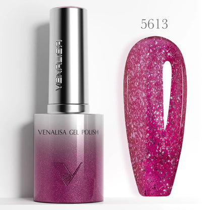 Venalisa TPO Free Hema Free 10ml Winter Nails Warm Coffee Cat Eye Nail Gel Polish Magnet Soak Off UV LED Semi Permanent Nail Gel