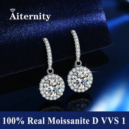 Moissanite Small Hoop Earrings Lab Diamond Hoop Huggies Earrings Sterling Silver Cartilage Earrings for Women Girls Teens