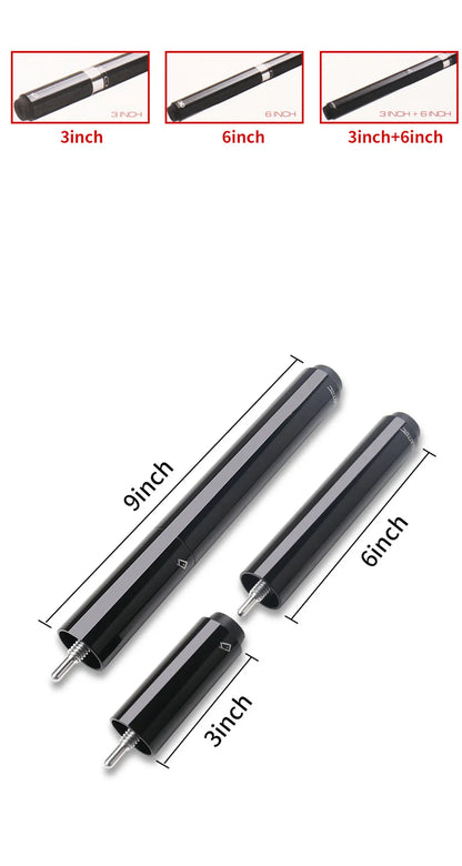 Cuetec Original Smart Extension Rod Billiards Extender Black Blue Wine Red Color