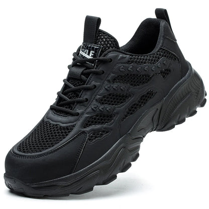 Breathable Mesh Safety Shoes Lightweight Work Sneakers