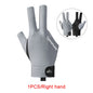NOFOXO Open Finger Pool Glove - Breathable Snooker Billiard Glove