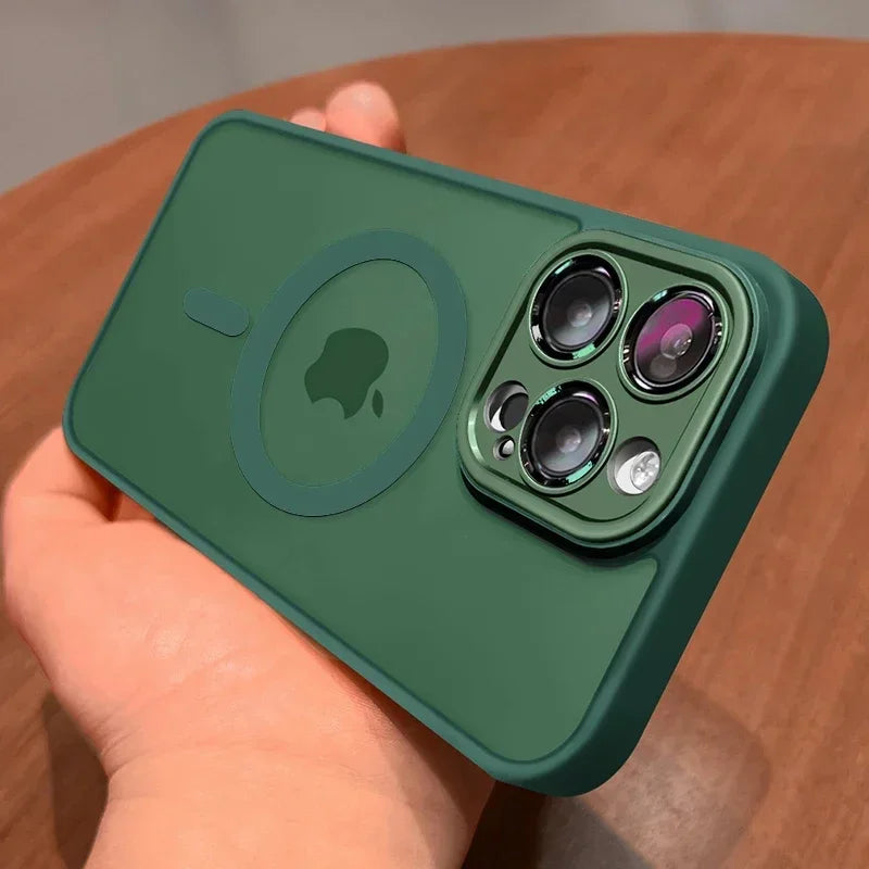 Matte Armor MagSafe Case iPhone 16 15 14 13 12 11