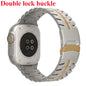 Edelstahlarmband für Apple Watch Serie 11 10 9 8 SE 3 46mm 45mm 42mm 44mm Metallarmband für iWatch Ultra 3/2/1 49mm