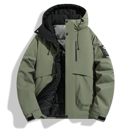 2025 Autumn/Winter New Men's Stormtrooper Jacket with Cotton Thickened Coat for Both Men and Women,Warm and Simple Cotton Jacket