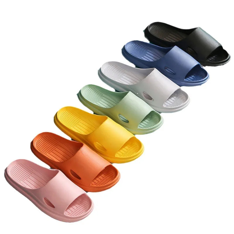 Non-Slip EVA Slides – Lightweight Open Toe Quick-Dry Slippers