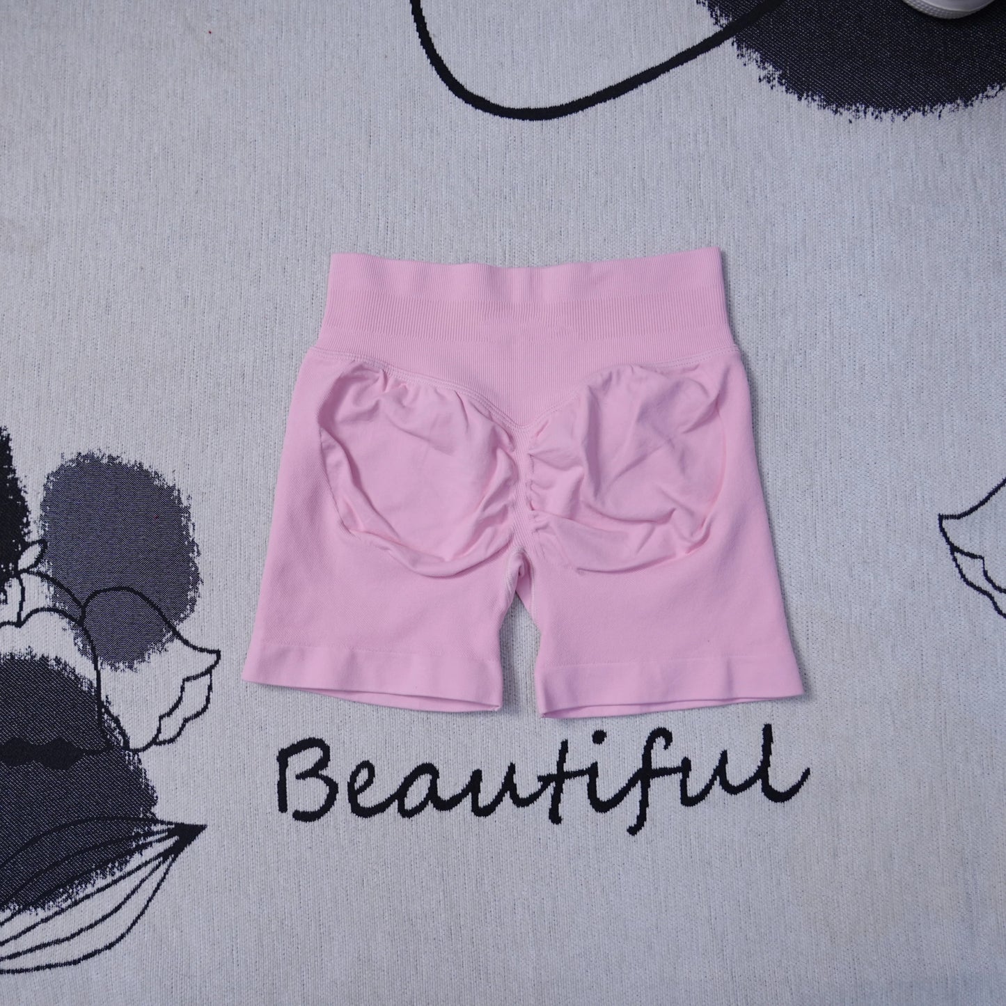 df Dynamic Shorts 4.5" Women's Seamless Yoga Shorts High Waisted Butt Lifting Breathable Workout Gym Running Comfort
