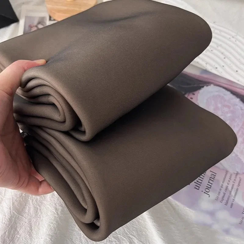 Neue Damen Thermo-Leggings Winter Warm Verdicken Sexy Strümpfe Durchscheinende Strumpfhose Damen Fleece Hohe Elastische Schlanke Strumpfhosen Hosen