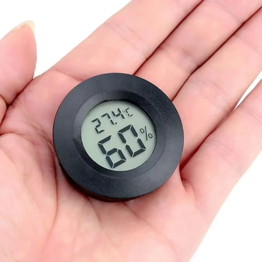4PCS LCD Digital Thermometer Hygrometer Indoor Room Electronic Temperature Humidity Meter Sensor Gauge Weather Station Home ﻿