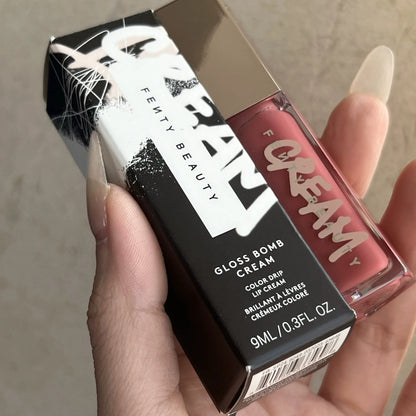 Fenty Beauty 9 Colors Colorful Lip Gloss Waterproof Liquid Lipstick Nude Pink Lips tint Makeup Lip Glaze Cosmetics Red Lip Stain