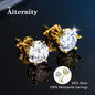 Moissanite Small Hoop Earrings Lab Diamond Hoop Huggies Earrings Sterling Silver Cartilage Earrings for Women Girls Teens