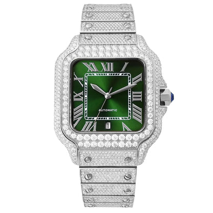 VVS Moissanite Iced Out Automatic Watch for Men