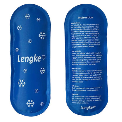 1/3pcs Thermal Insulated Medicla Cooler Travel Case Ice Pack Pill Protector Cold Gel Insulin Cooling Bag