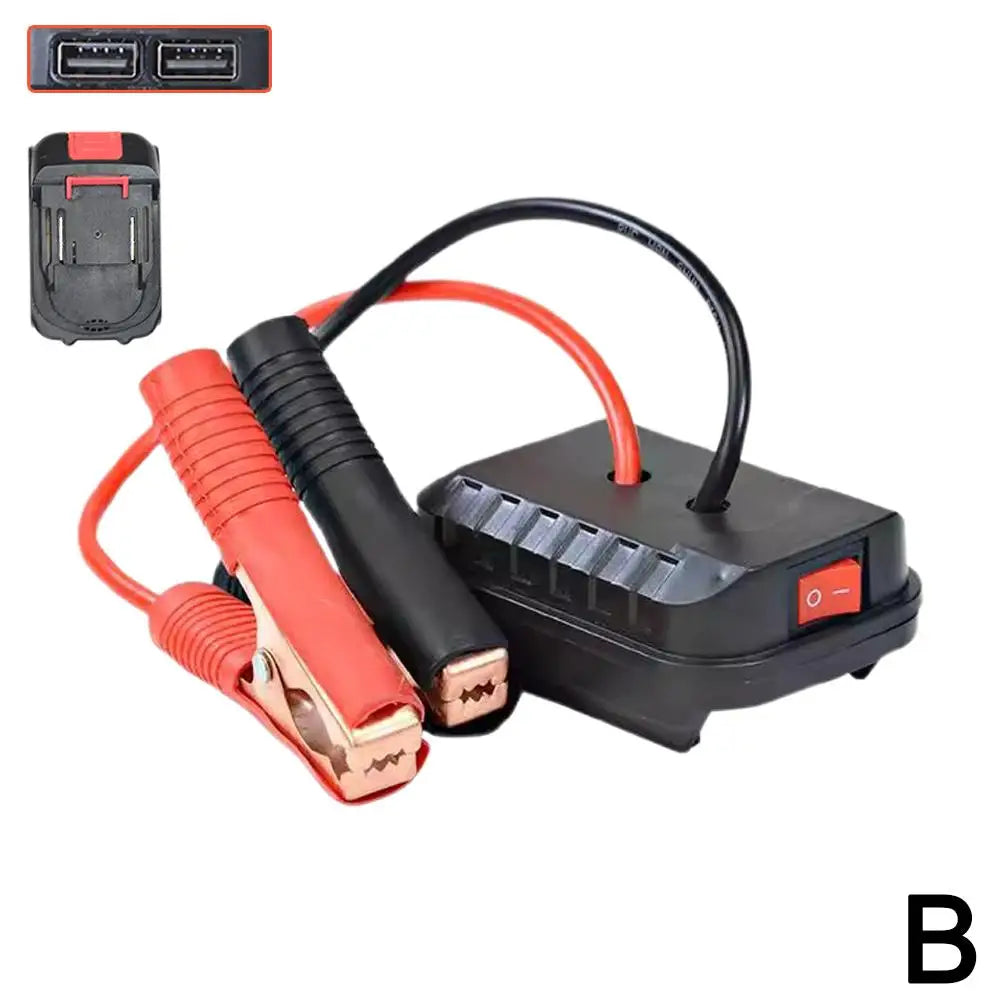 Car Jump Starter Clip | Makita Battery Adapter Booster