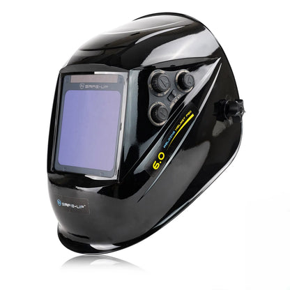 Schweißhelm 1/1/1/1 Automatik-Schweißmaske 100x97mm Große Sicht TRUE Color 4 Sensoren für MIG MAG MMA Schweißgerät