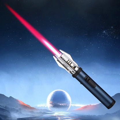 Kitchen Outdoors Torch Flame Jet Gas Lighter Cigarette Smoking Accessories Windproof Turbo Metal Jewelry Welding Cigar Lighters