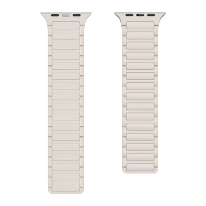Silicone Strap for Apple Watch 46mm 42mm 49mm 45mm 41mm 44mm 40mm Magnetic Band for IWatch Ultra 3/2 Series 11 10 9 8 7 6 SE 5