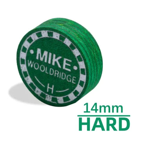 MIKE WOOLDRIDGE Verde Ghost Billard Snooker Queue Oberteil 11/12/14mm W/M/H