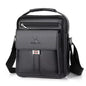 Men's Genuine Leather Crossbody Shoulder Bags High quality Tote Fashion Business Man Messenger Bag Leather Bags fanny pack