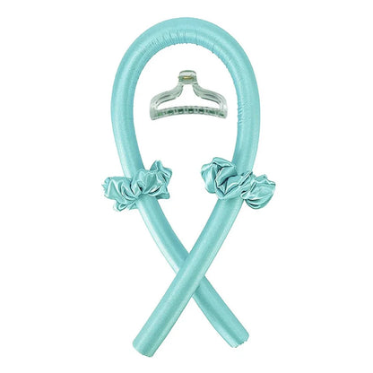 Hitzefreies Lockenstab-Stirnband Ohne Hitze Seidenlockenband Haarwickler Schlafendes Weiches Stirnband Faule Lockenwickler Haarstyling-Tools
