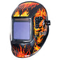 Schweißhelm 1/1/1/1 Automatik-Schweißmaske 100x97mm Große Sicht TRUE Color 4 Sensoren für MIG MAG MMA Schweißgerät