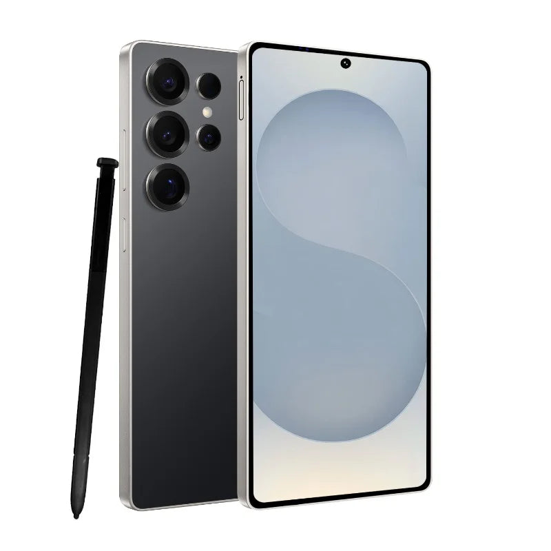 Global Vision S25 Ultra Smartphone 5G Android 12 8GB RAM 512GB ROM 6,8 Zoll Telefon 1920x1080HD 24+48MP 4 5G Netzwerk Mobiltelefone