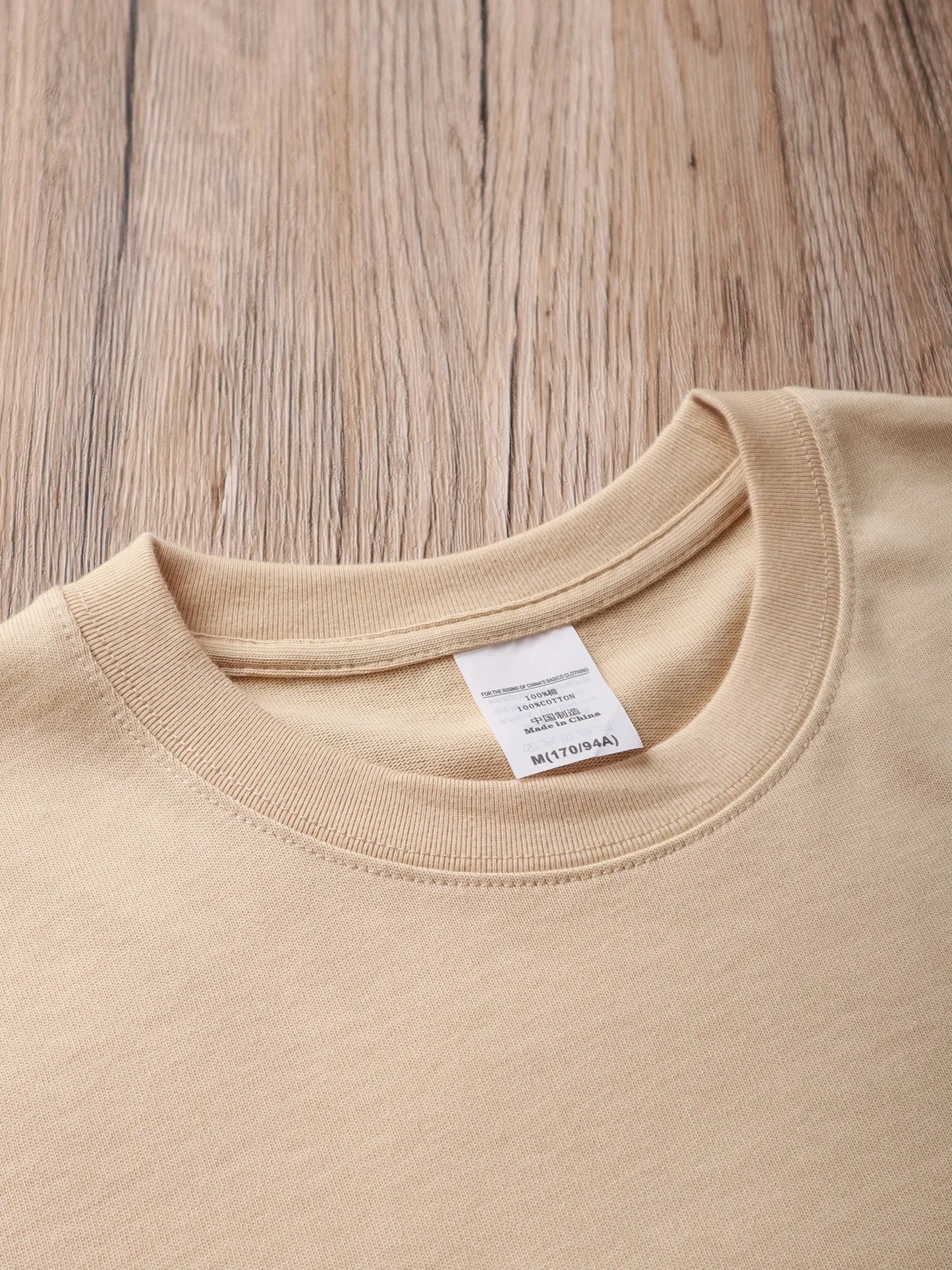 280gsm Oversized Heavy Cotton T-Shirt for Men