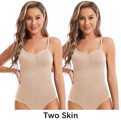 Drop Shipping Damen Sexy Shapewear Nahtlos Schlankmachender Po-Former Shaper Glättender Bodysuit Offener Schritt Hochelastische Bodysuits