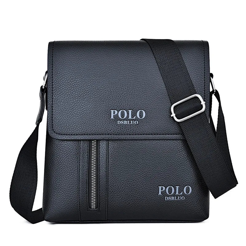Luxury Men Boy Leather Shoulder Bag Big Capacity Crossbody Designer Messenger Bags Male Luxurious Men's Small Handbag