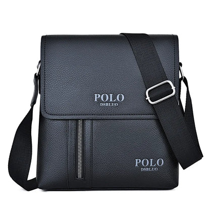 Luxury Men Boy Leather Shoulder Bag Big Capacity Crossbody Designer Messenger Bags Male Luxurious Men's Small Handbag