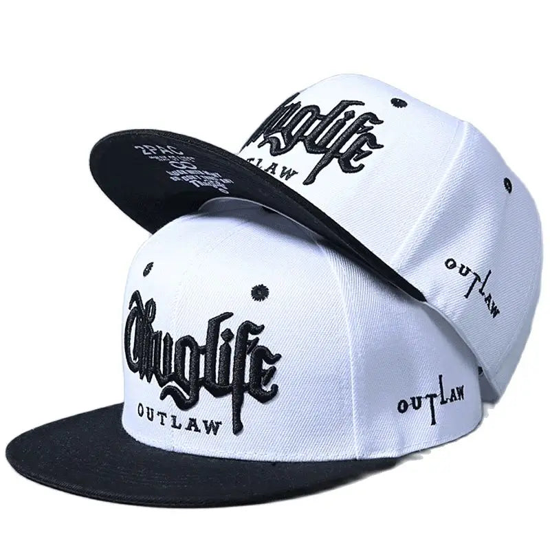 Embroidery Snapback Baseball Cap Adjustable