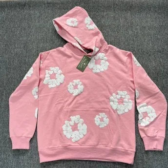 Tears Hoodie – Unisex-Pullover aus bedruckter Baumwolle und Schaumstoff