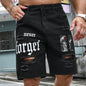 Men's Stretchy Denim Cargo Shorts – Streetwear