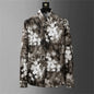 Men's Luxury Print Long Sleeve Casual Shirt