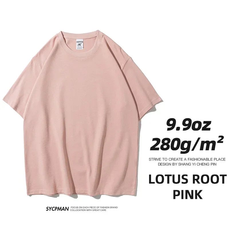 280gsm Oversized Heavy Cotton T-Shirt for Men