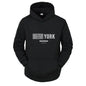 New York City Men's and Women's Hooded Fashion Letter Print Pattern Sportswear Casual Harajuku Hooded Pullover Sportswear