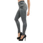 Thin Sexy High Waist Stretch Denim Leggings Women Butt Lift