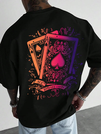 Men's Print T-Shirt – Casual Breathable Street Style
