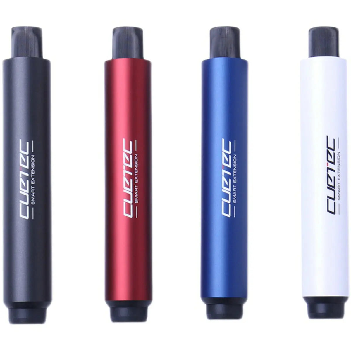 Cuetec Billard-Poolqueue-Verlängerung – Schwarz Blau Weinrot